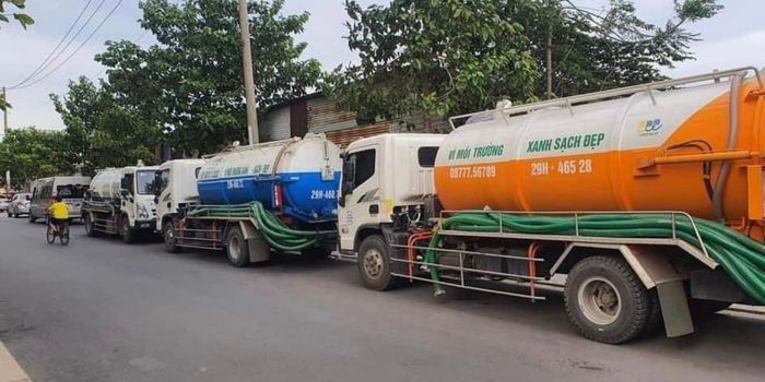 Hút hầm cầu quận Bình Tân triệt để, không đuc phá